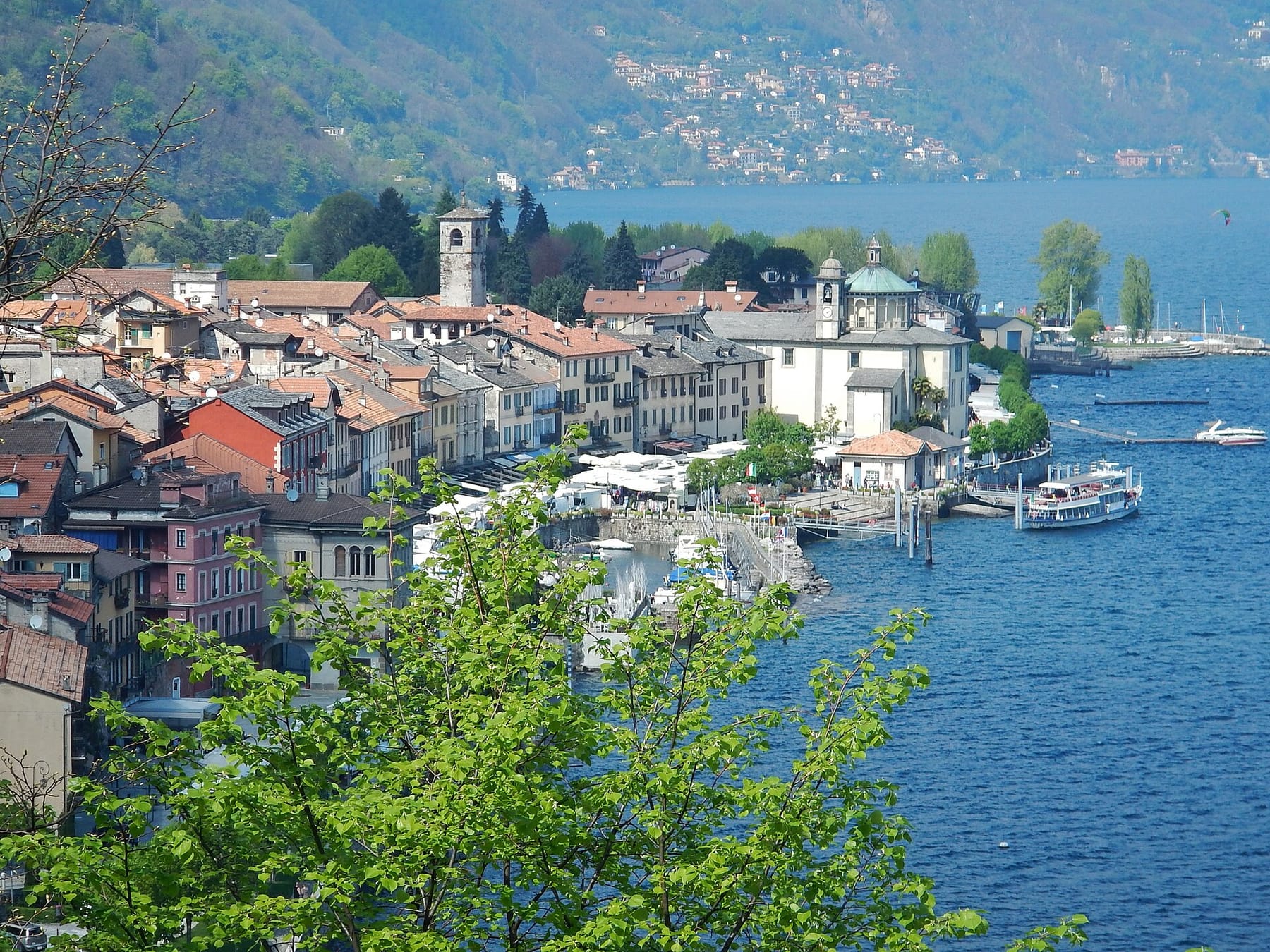 The Cannobio lakefront
